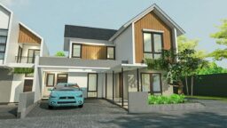 desain rumah minimalis 2 lantai 6x12