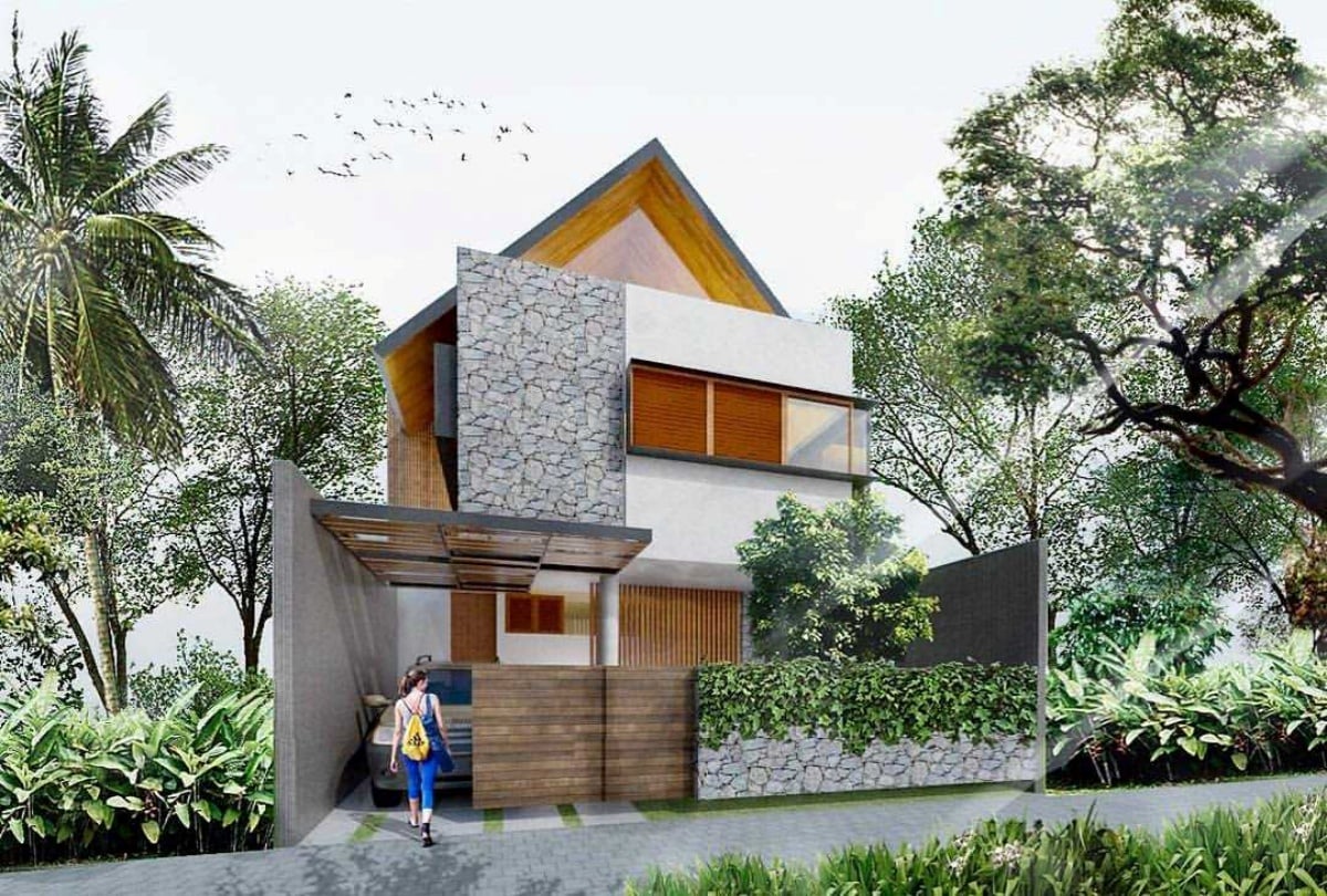 Desain Rumah Minimalis 2 Lantai Sederhana