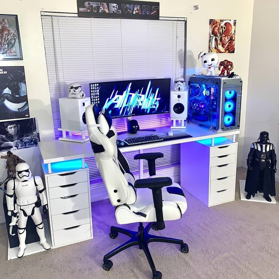 Desain Kamar Gaming Bernuansa Cerah