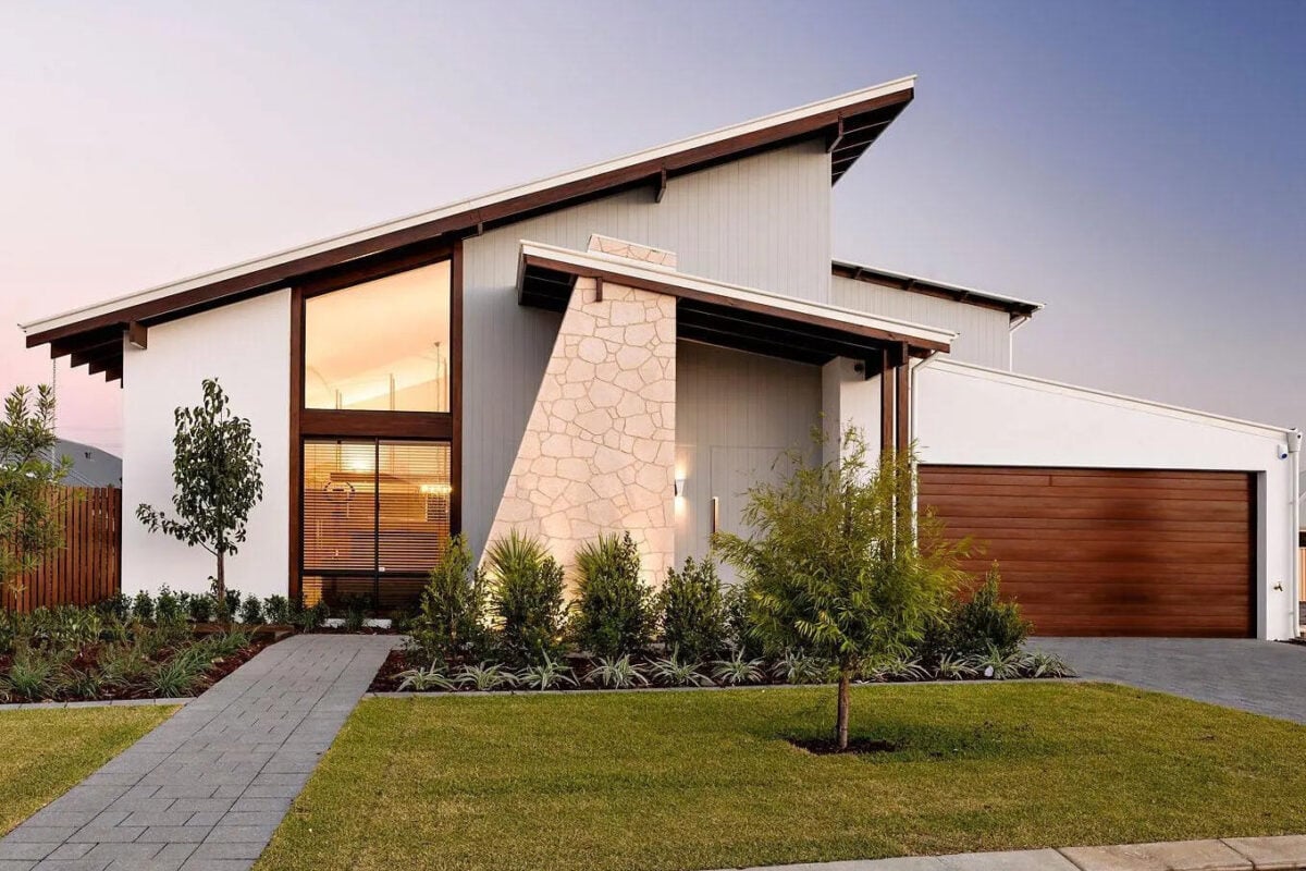 rumah atap miring