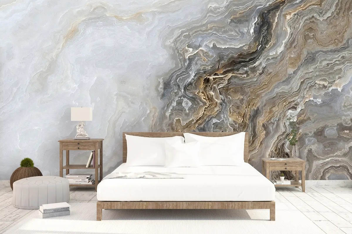 13 Inspirasi Wallpaper Dinding Kamar Tidur Aesthetic dan Elegan