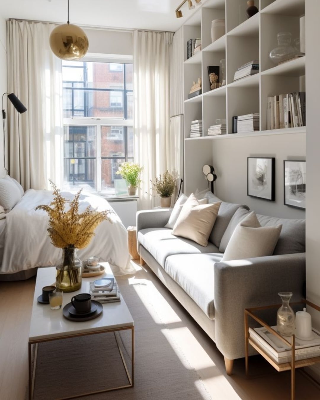 Desain Apartemen Studio Minimalis
