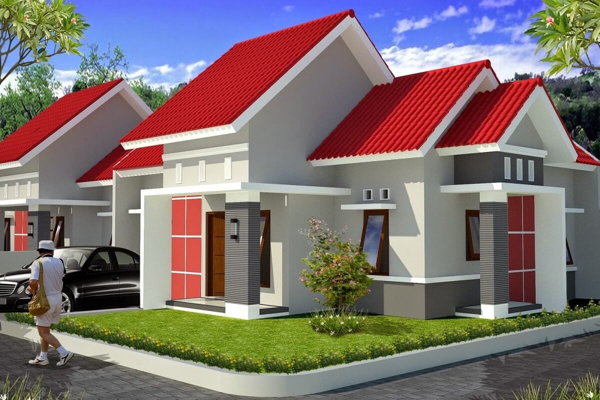 model atap rumah minimalis 3 trap