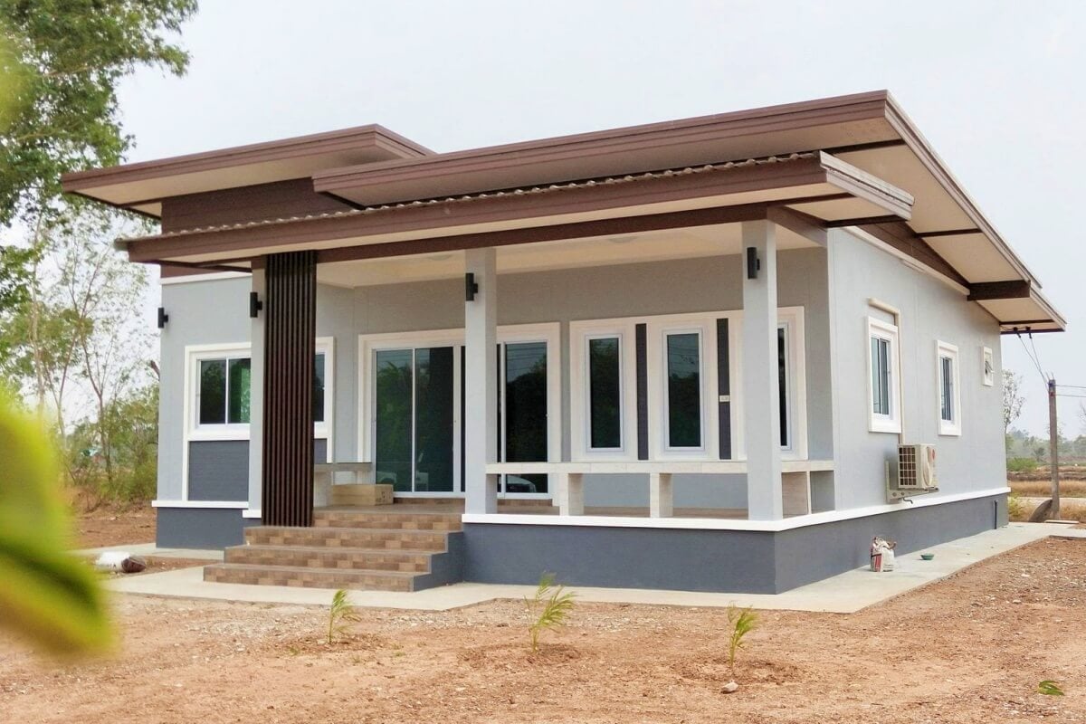 model atap rumah memanjang ke belakang