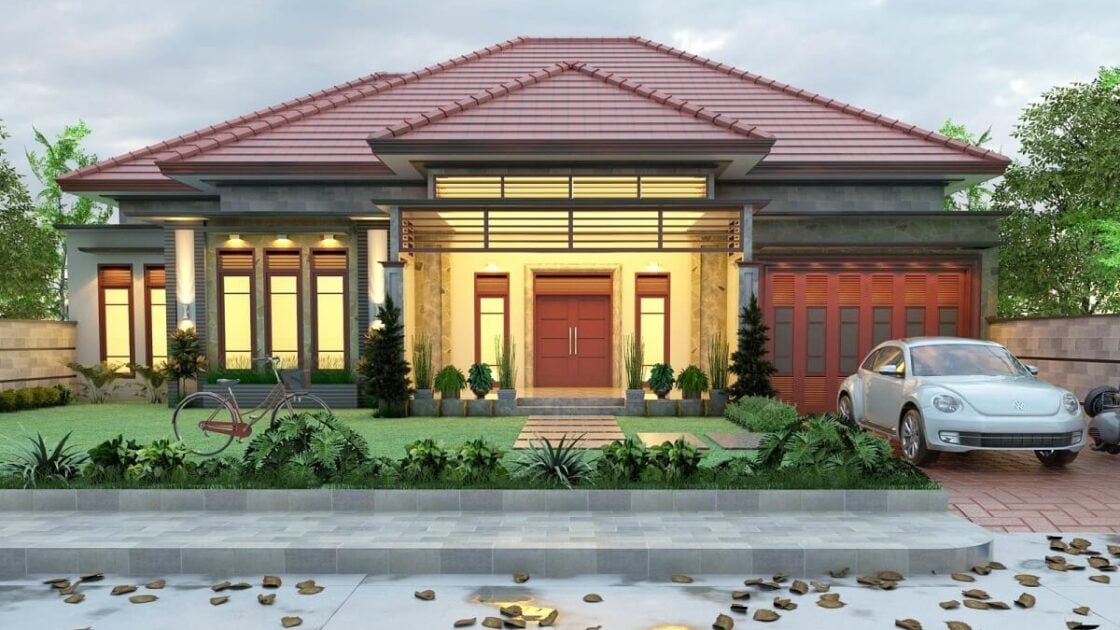 9 Model Atap Rumah Bagian Depan yang Unik dan Estetik Terbaru