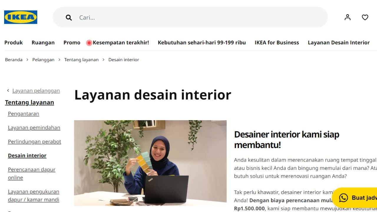 Desain Interior IKEA