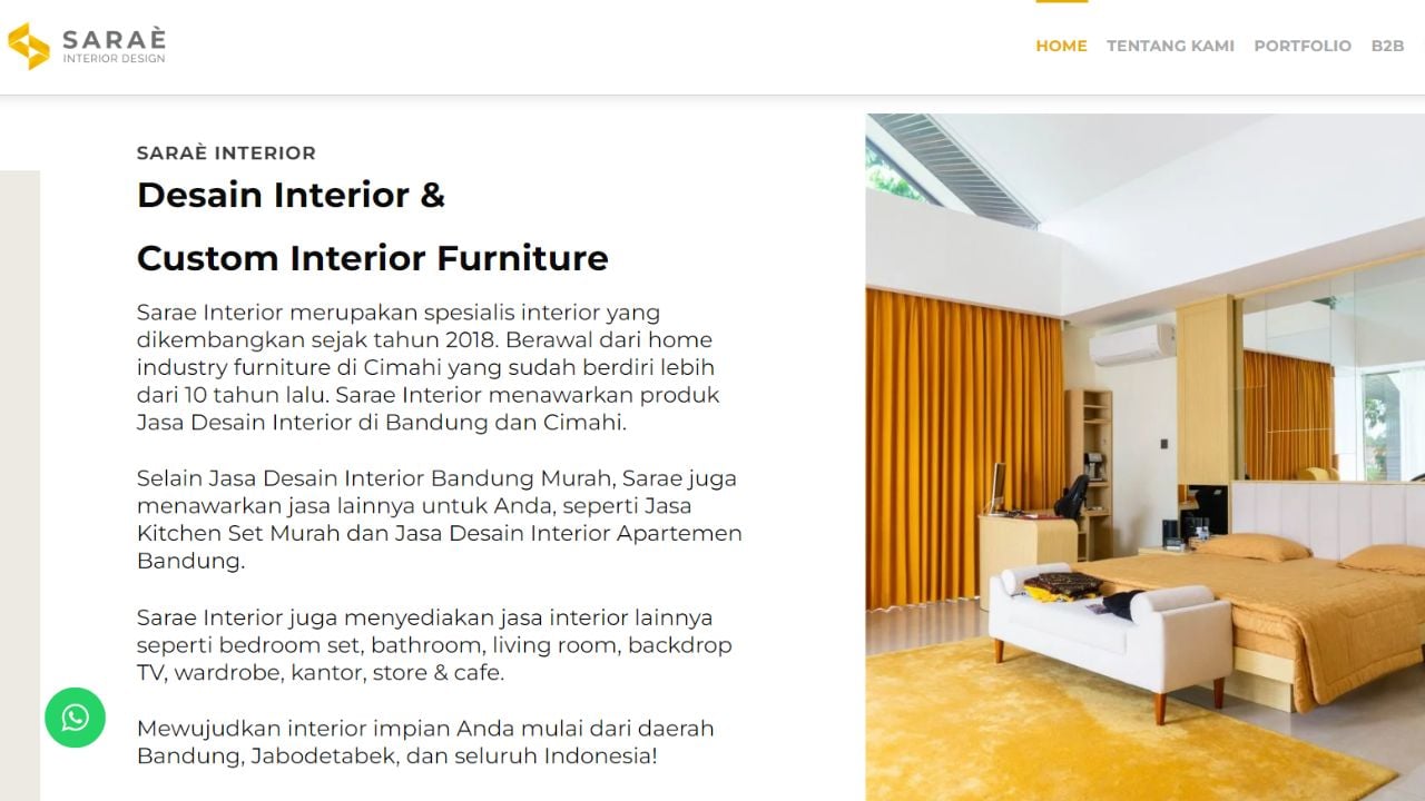 Sarae Desain Interior