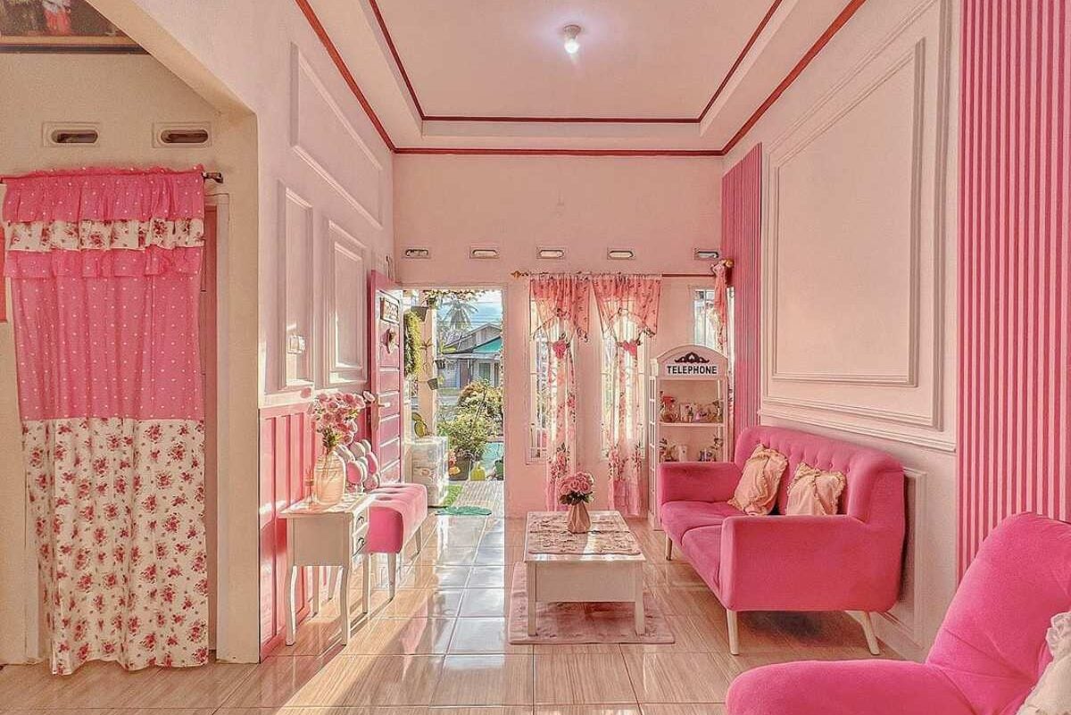 warna cat pink