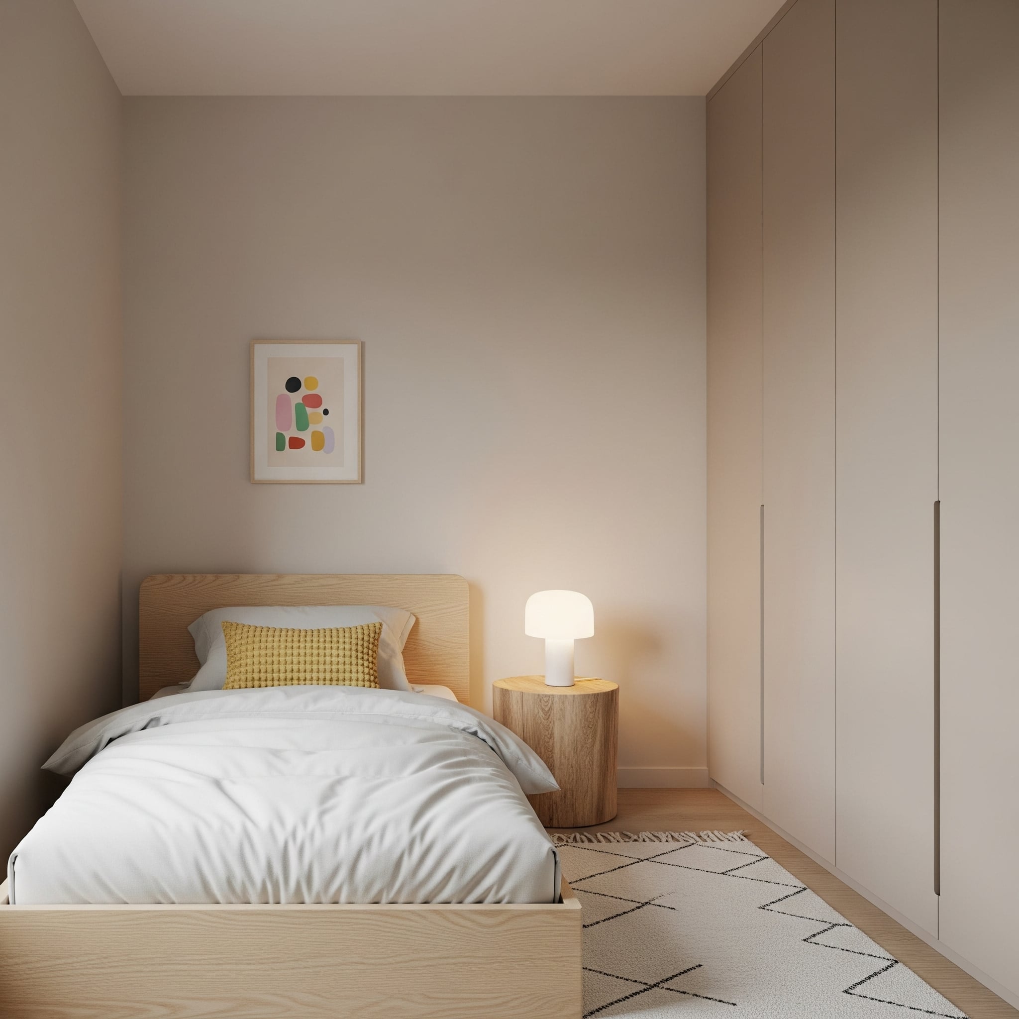 Desain Kamar Tidur Minimalis Ukuran 3×4 untuk Anak