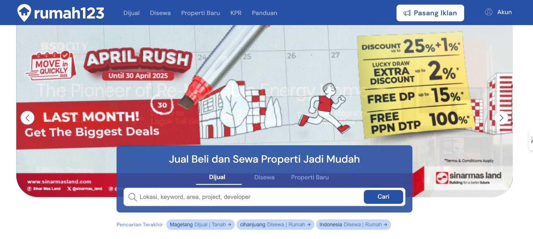 Website Rumah123