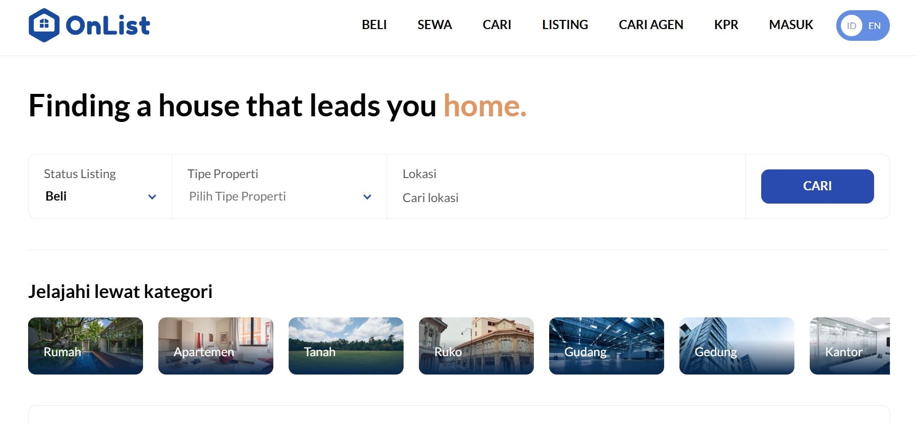 Website Onlist.id