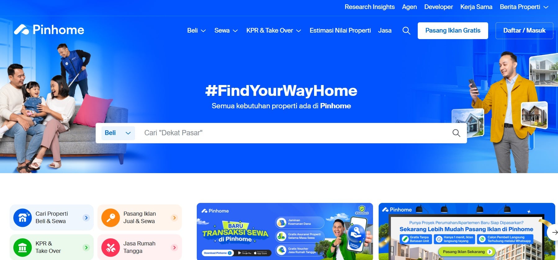 Website Pinhome