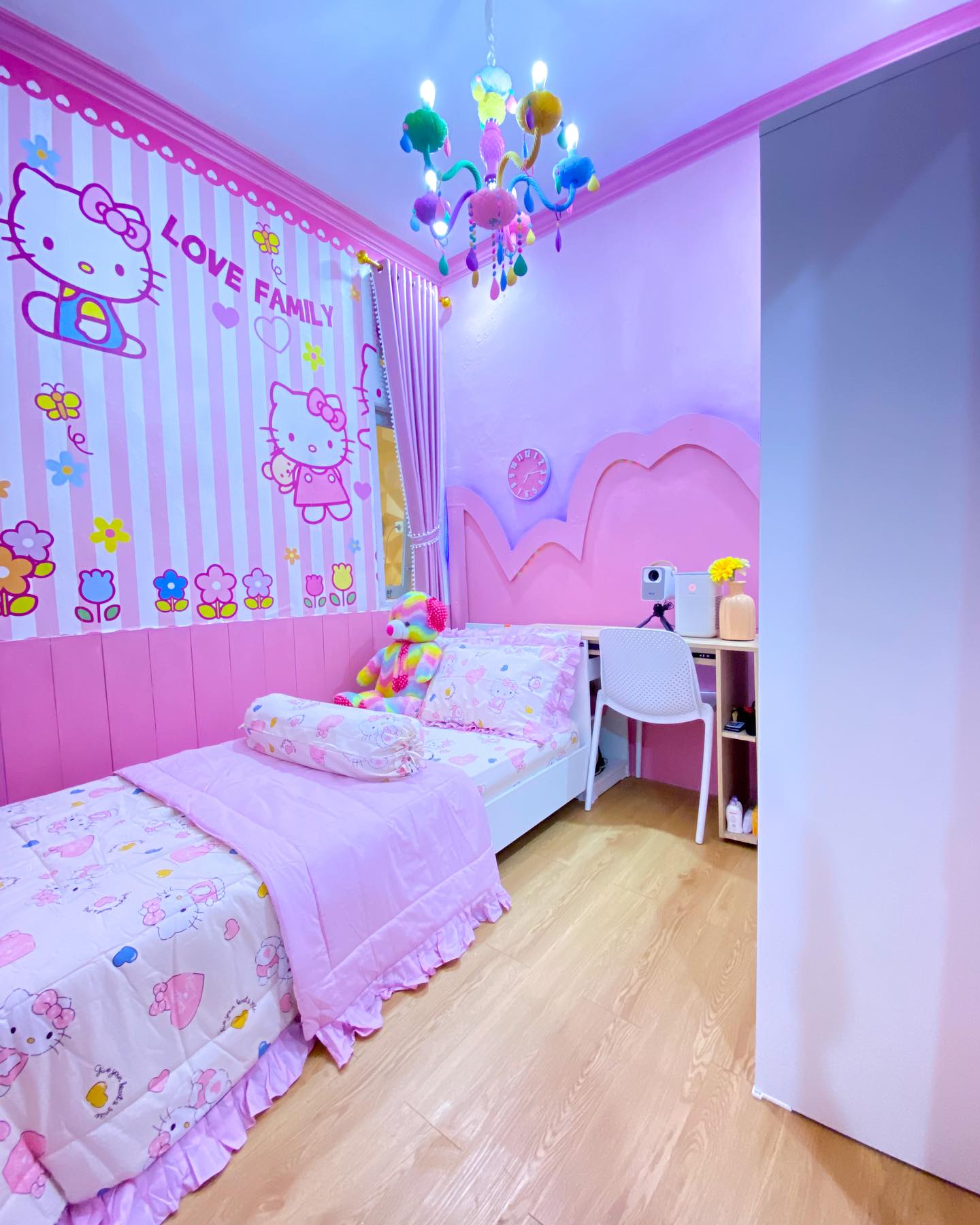 Inspirasi Warna Cat Kamar Warna Pink