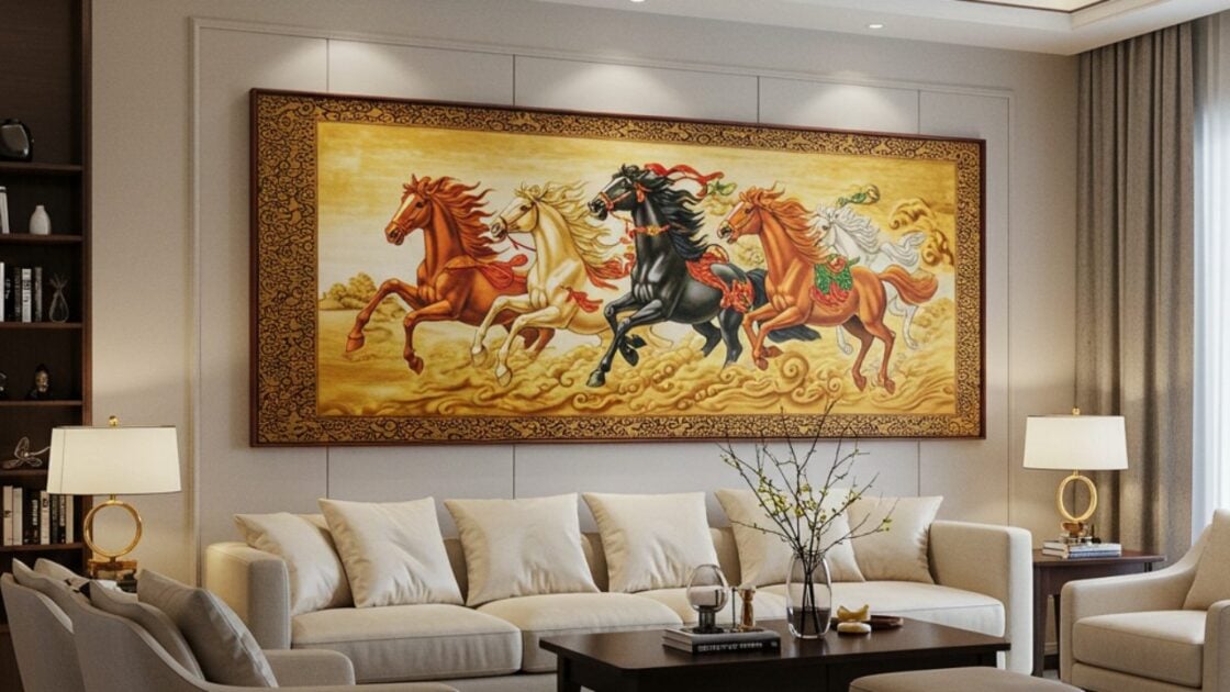 8 Lukisan Feng Shui Ruang Tamu yang Bawa Keberuntungan