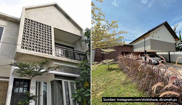 8 Ide Desain Fasad Roster untuk Hunian Masa Kini. Unik Banget!