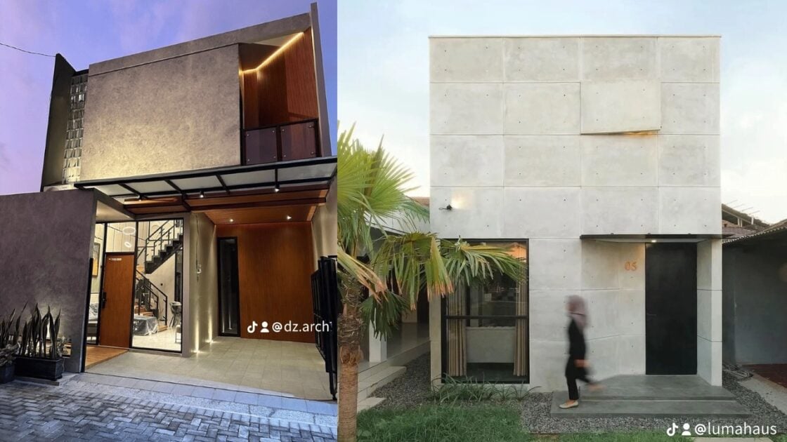 11 Inspirasi Desain Fasad Rumah Industrial yang Impresif