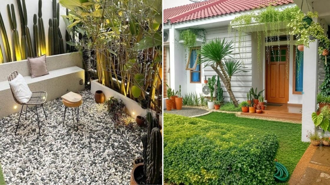 13 Desain Taman Aesthetic di Rumah untuk Kesan Asri