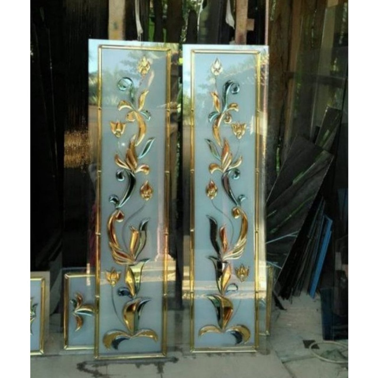 harga kaca inlay