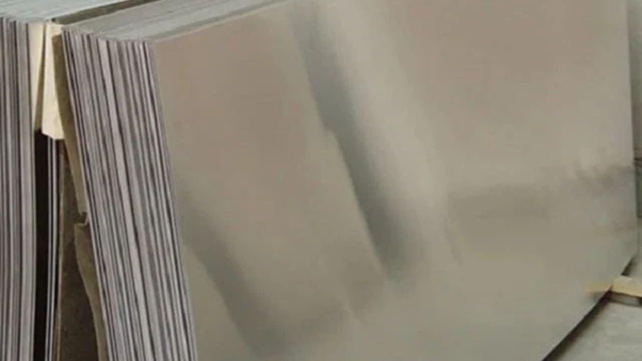 plat aluminium