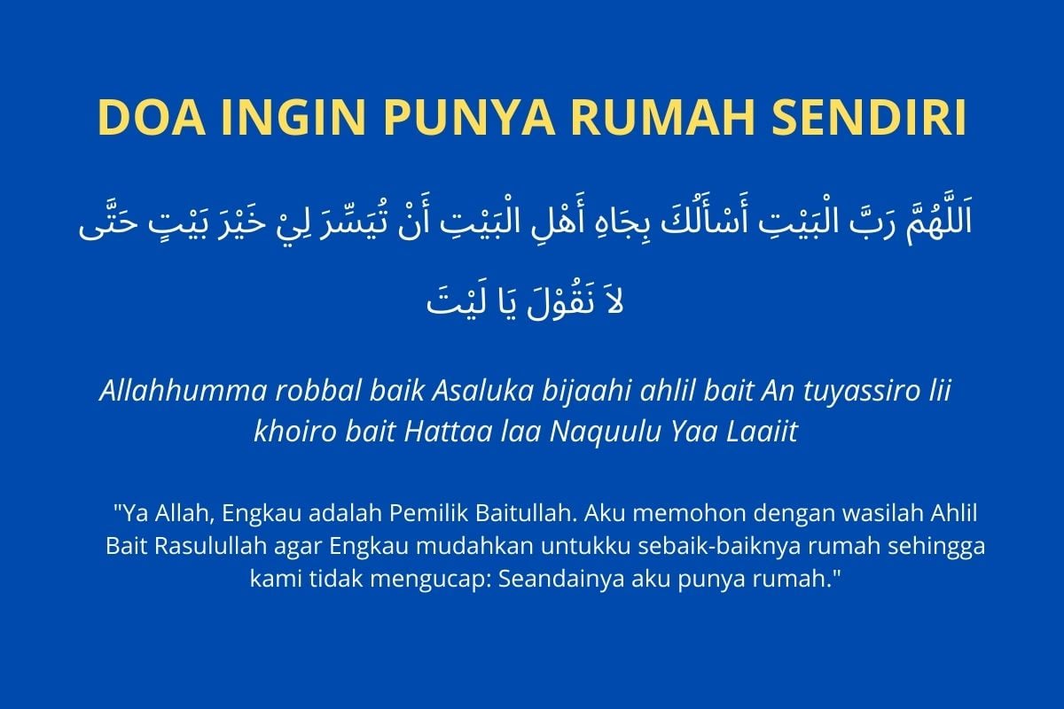 doa ingin punya rumah sendiri doa ingin punya rumah sendiri