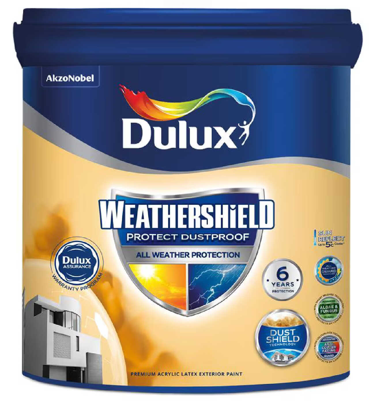 Dulux Weathershield Dirt Resistance