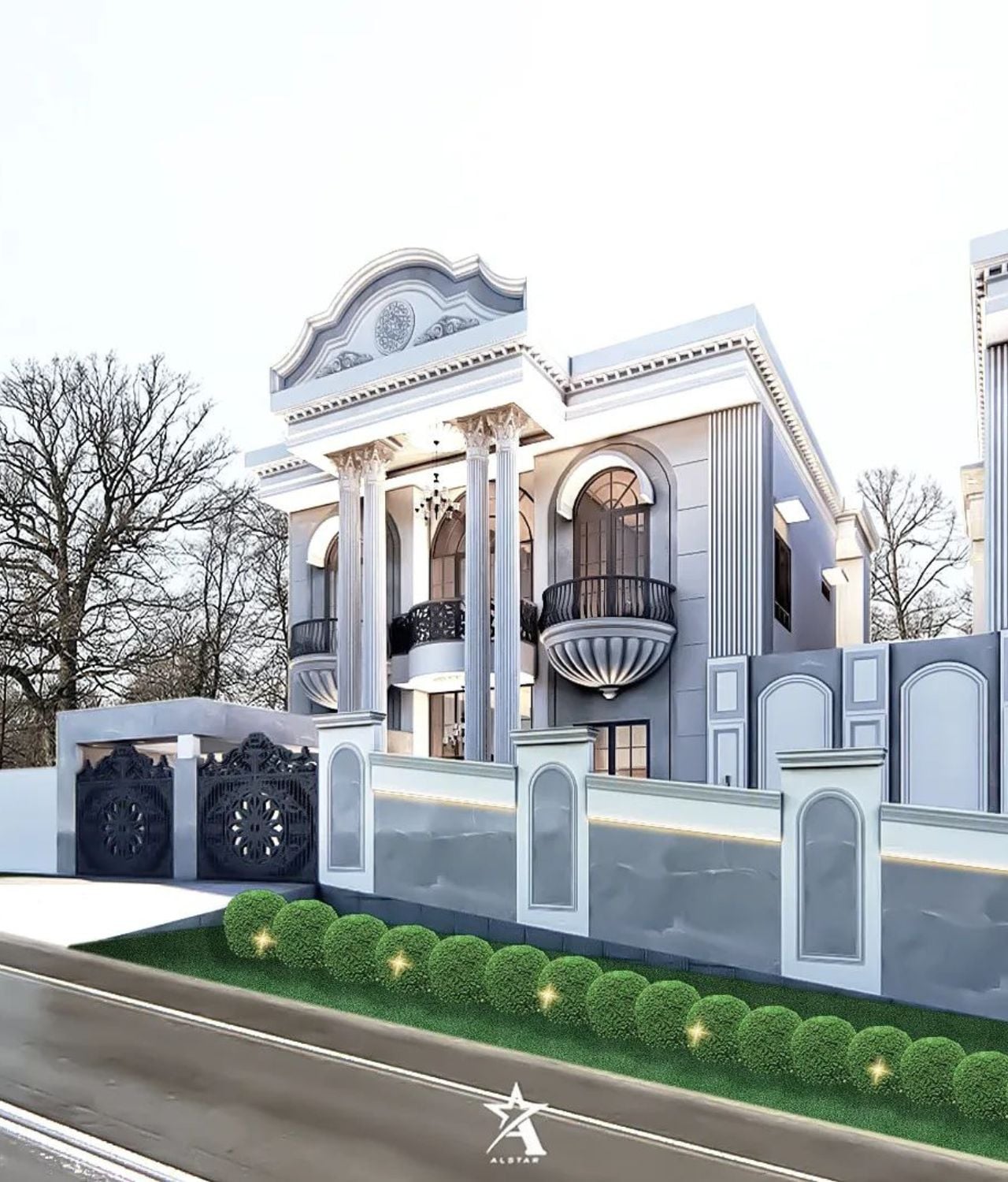 Rumah Modern Classic Luxury
