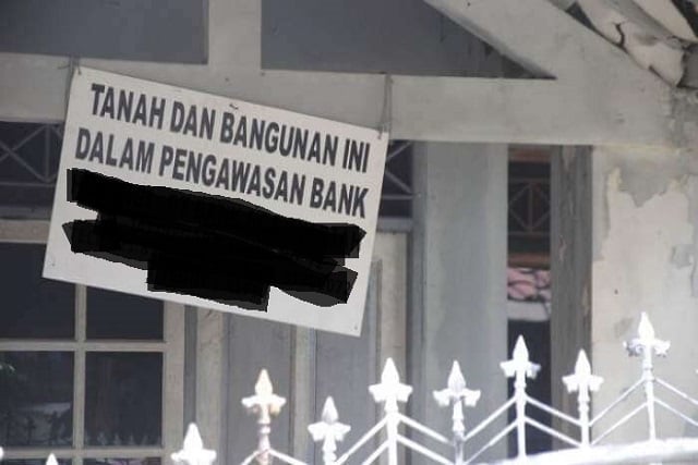 Plang Rumah dalam Pengawasan Bank