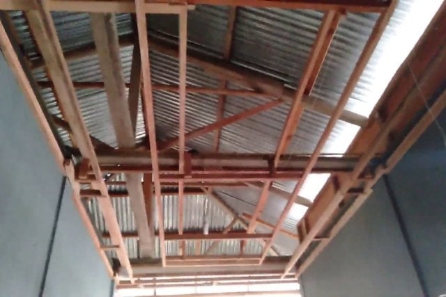 rangka drop ceiling dapur
