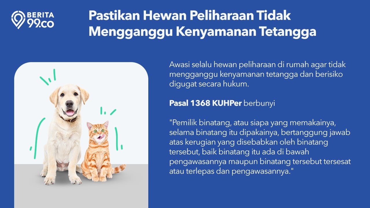 aturan memelihara hewan di perumahan