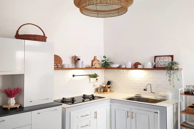 dapur minimalis ukuran 2x1