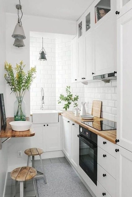 dapur minimalis ukuran 2x1