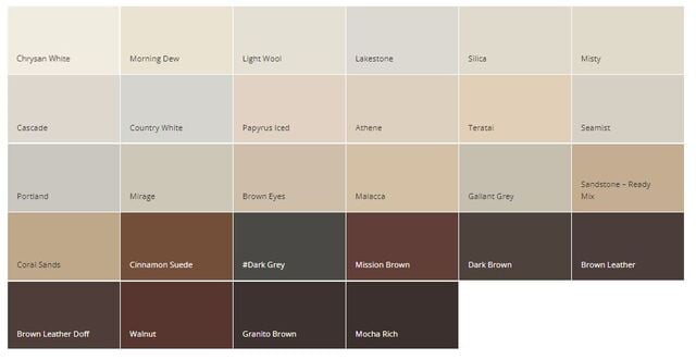 Katalog Warna Cat Dulux Warm Neutral