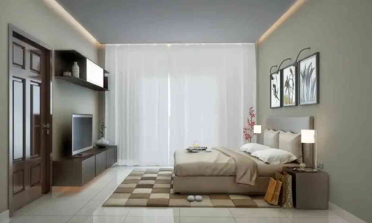 plafon kamar tidur sederhana