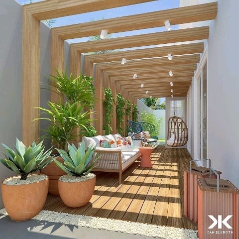atap model pergola
