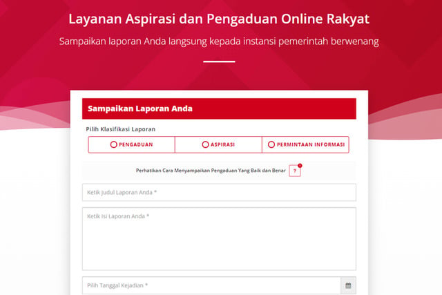 cara melaporkan developer