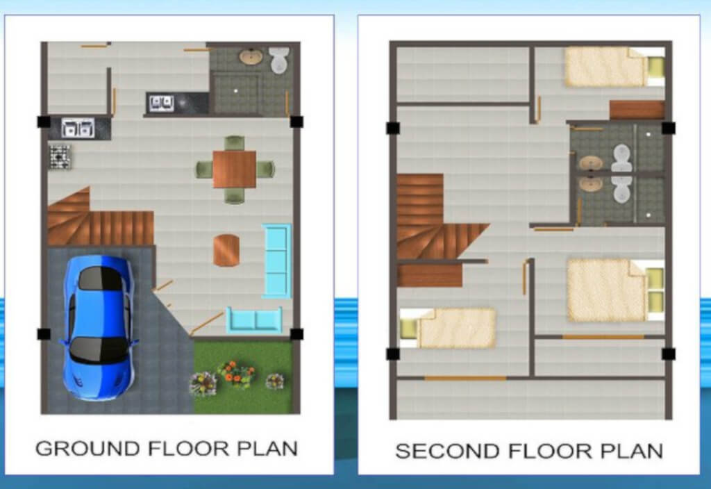 denah rumah minimalis type 36
