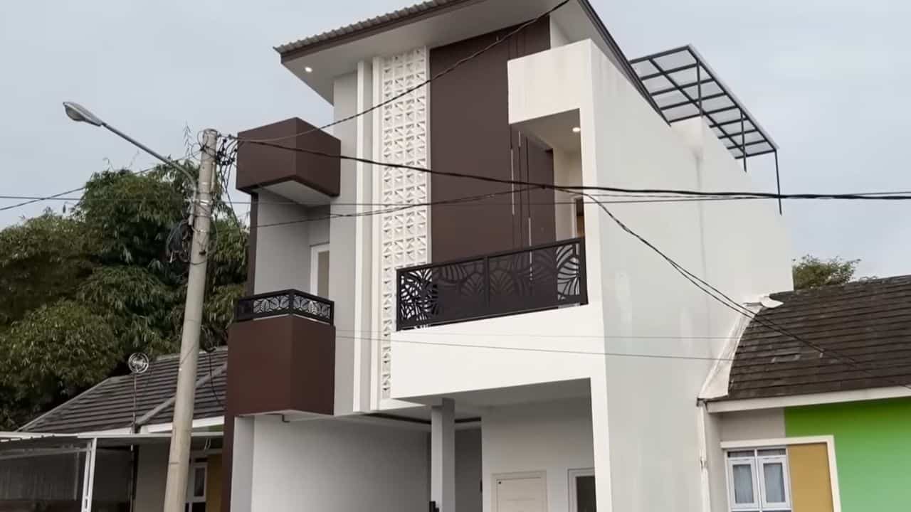 Desain Rumah Minimalis 2 Lantai dengan Ruang Terbuka
