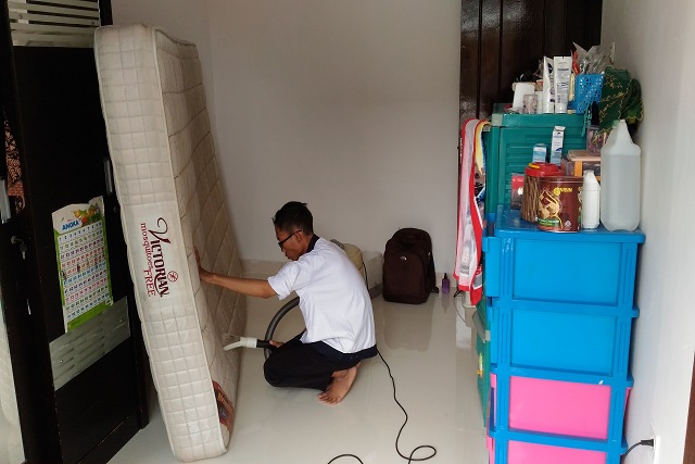cara mengeringkan kasur busa tanpa dijemur dengan tenaga ahli