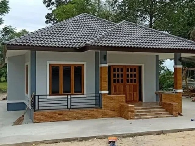 gambar teras rumah sederhana di kampung