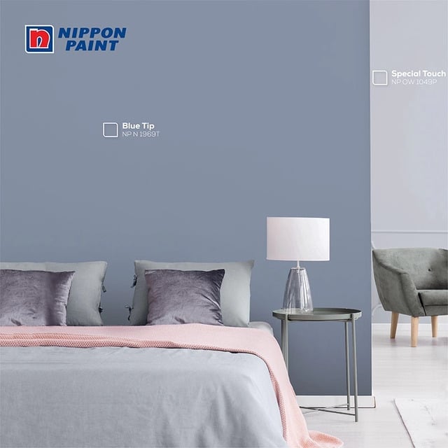 cat nippon paint blue tip