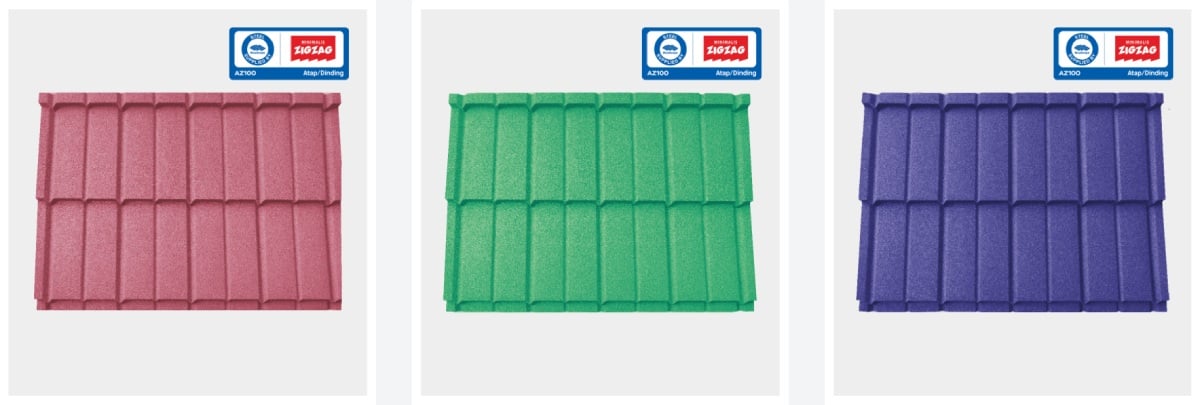 Genteng metal ZIGZAG