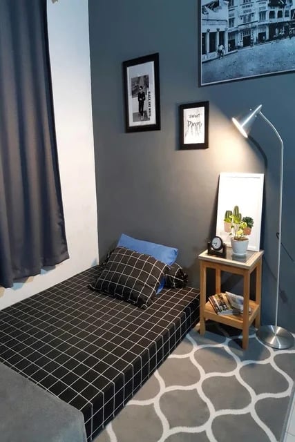 cat kamar aesthetic 2 warna