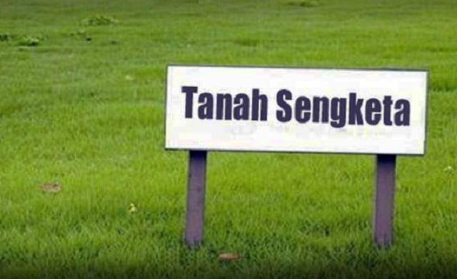tanah sengketa