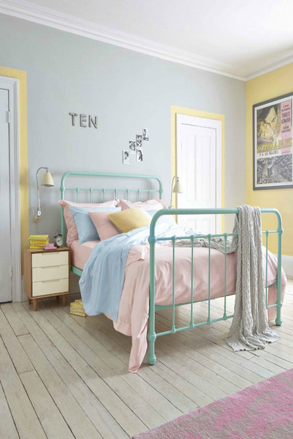cat kamar aesthetic 2 warna