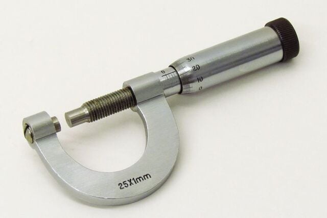 mikrometer sekrup alat ukur bangunan