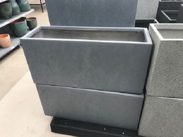 desain bak sampah beton