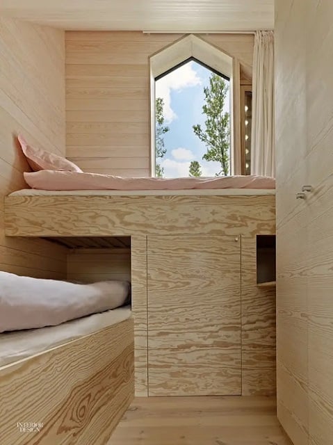 desain kamar tidur dari triplek feminin