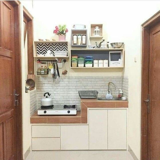 desain dapur rumah type 30 60 hangat