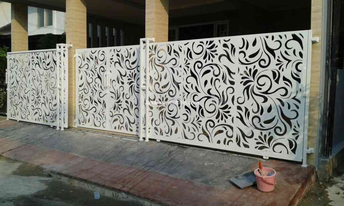 gambar pagar laser cutting