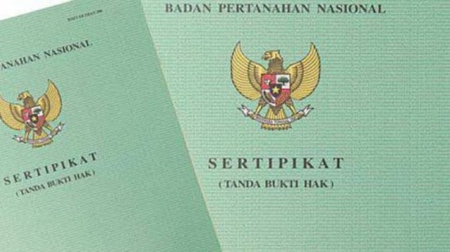 sertifikat tanah